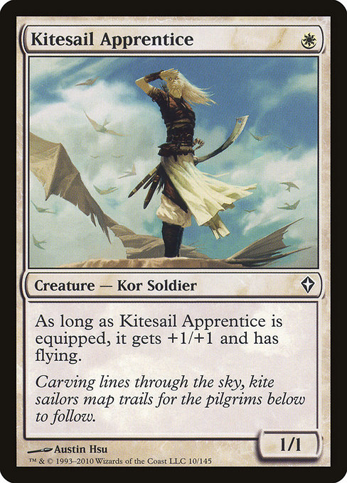 Kitesail Apprentice - Worldwake Common Card