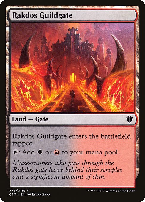 Rakdos Guildgate - Commander 2017 Common Card