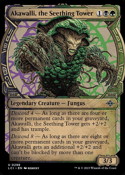 Akawalli, the Seething Tower - The Lost Caverns of Ixalan Uncommon Card