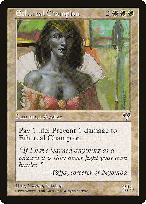 Ethereal Champion - Mirage Rare Card