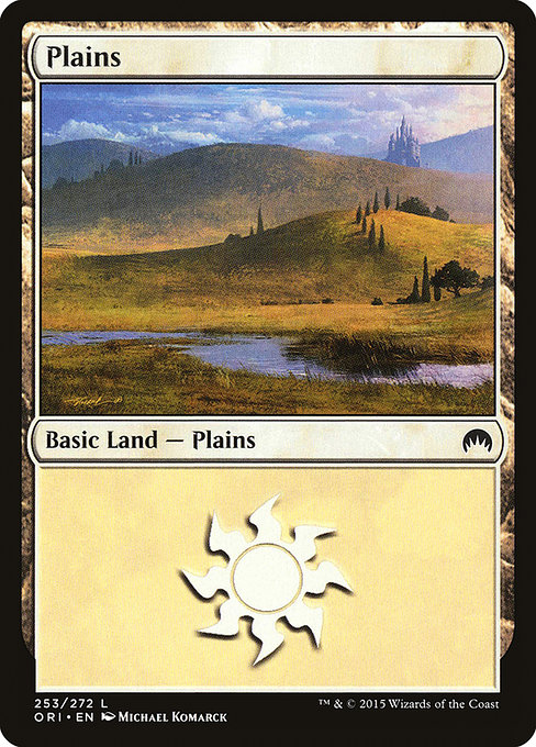 Plains - Magic Origins Common Card