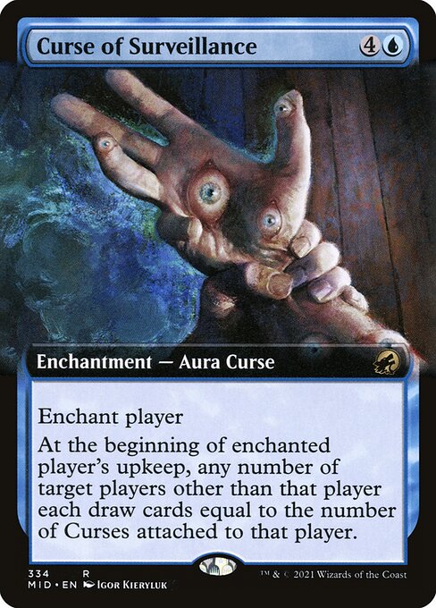 Curse of Surveillance - Innistrad: Midnight Hunt Rare Card