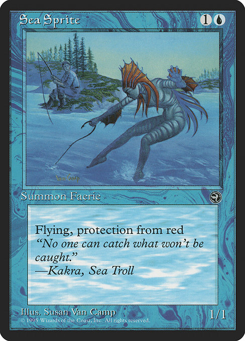 Sea Sprite - Homelands Uncommon Card
