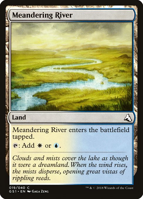 Meandering River - Global Series Jiang Yanggu & Mu Yanling Common Card
