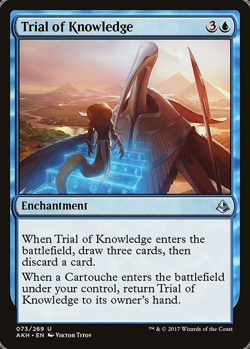 Trial of Knowledge - Amonkhet Uncommon Card