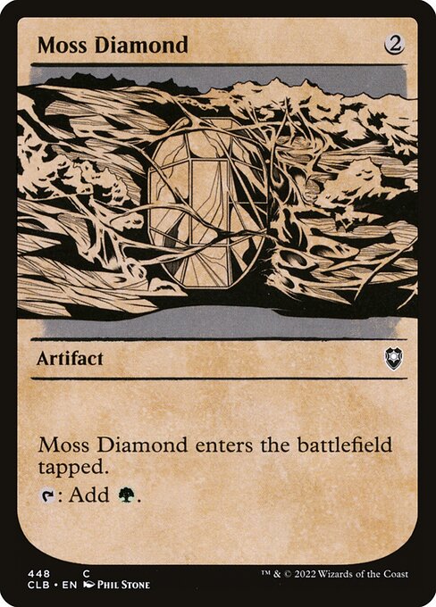 Moss Diamond - Commander Legends: Battle for Baldur's Gate Common Card