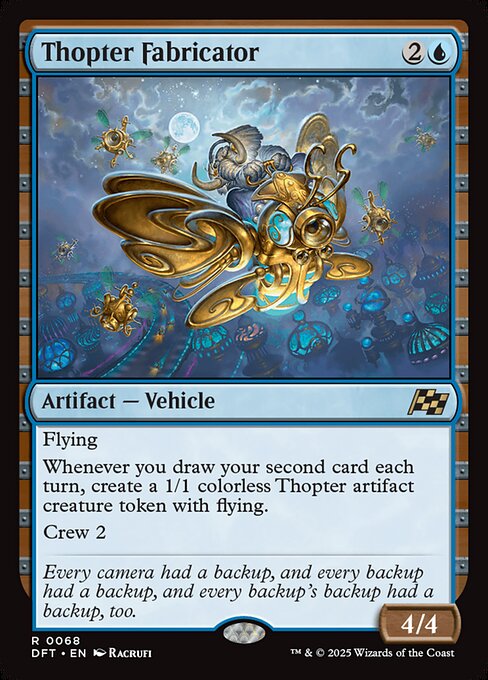 Thopter Fabricator - Aetherdrift Rare Card
