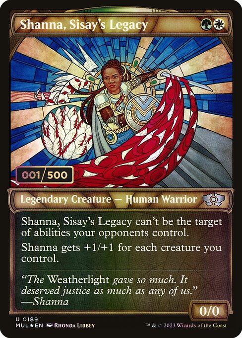 Shanna, Sisay's Legacy - Multiverse Legends Uncommon Card