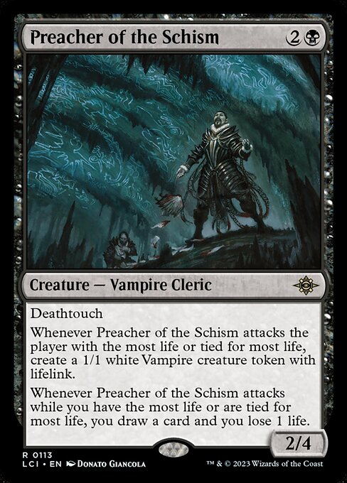Preacher of the Schism - The Lost Caverns of Ixalan Rare Card