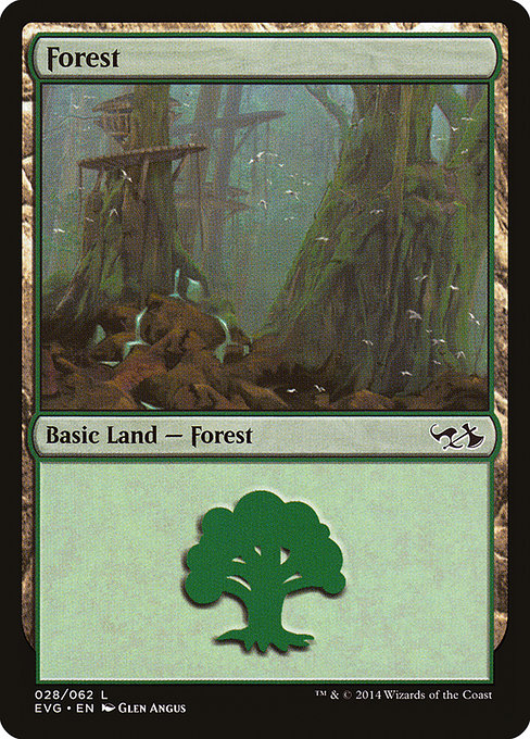Forest - Duel Decks Anthology: Elves vs. Goblins Common Card