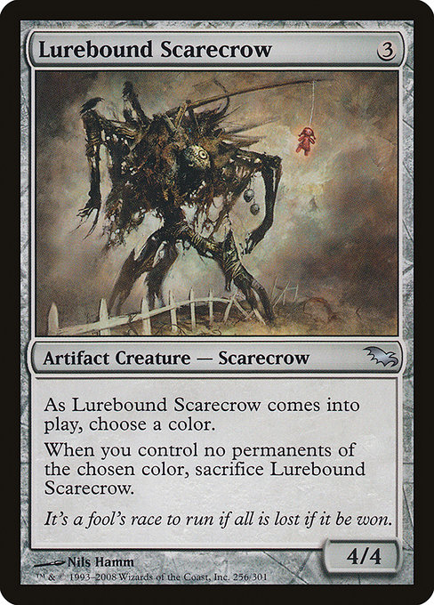 Lurebound Scarecrow - Shadowmoor Uncommon Card