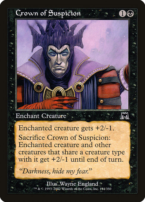 Crown of Suspicion - Onslaught Common Card