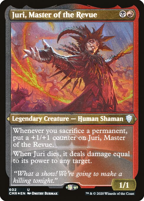 Juri, Master of the Revue - Commander Legends Uncommon Card