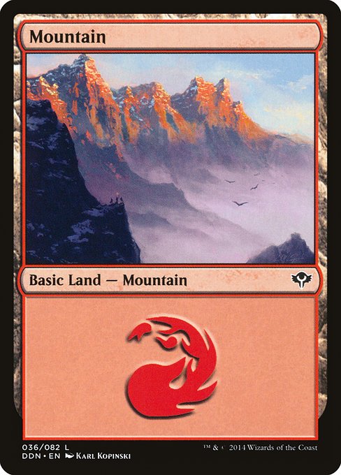 Mountain - Duel Decks: Speed vs. Cunning Common Card