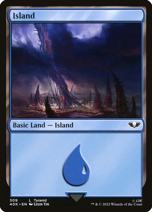 Island - Warhammer 40,000 Commander Common Card