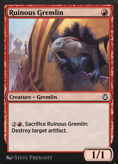 Ruinous Gremlin - Kaladesh Remastered Common Card