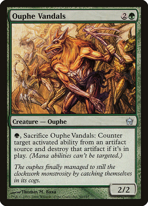 Ouphe Vandals - Fifth Dawn Uncommon Card