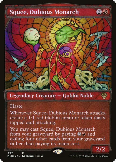 Squee, Dubious Monarch - Dominaria United Rare Card