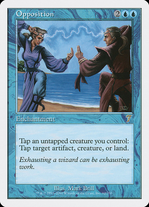 Opposition - Seventh Edition Rare Card