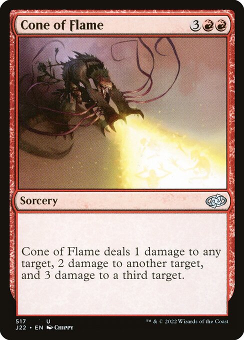 Cone of Flame - Jumpstart 2022 Uncommon Card
