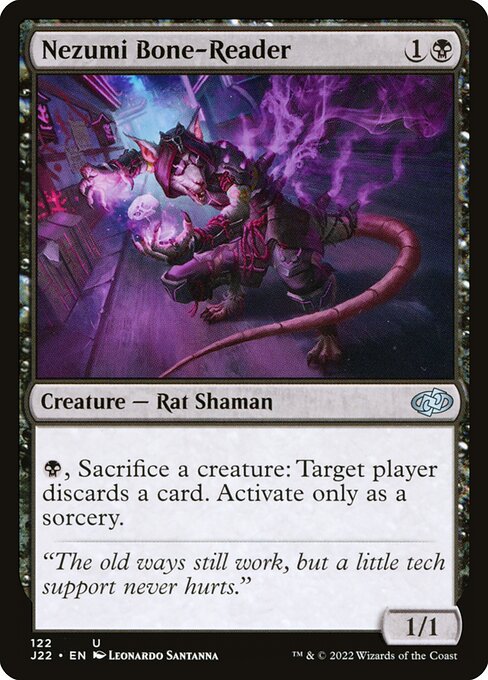 Nezumi Bone-Reader - Jumpstart 2022 Uncommon Card