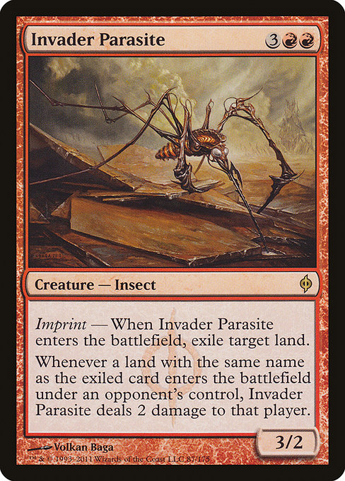 Invader Parasite - New Phyrexia Rare Card