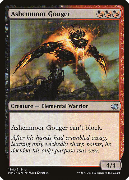 Ashenmoor Gouger - Modern Masters 2015 Uncommon Card