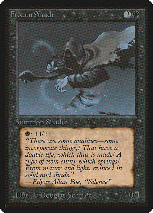 Frozen Shade - Limited Edition Beta Common Card