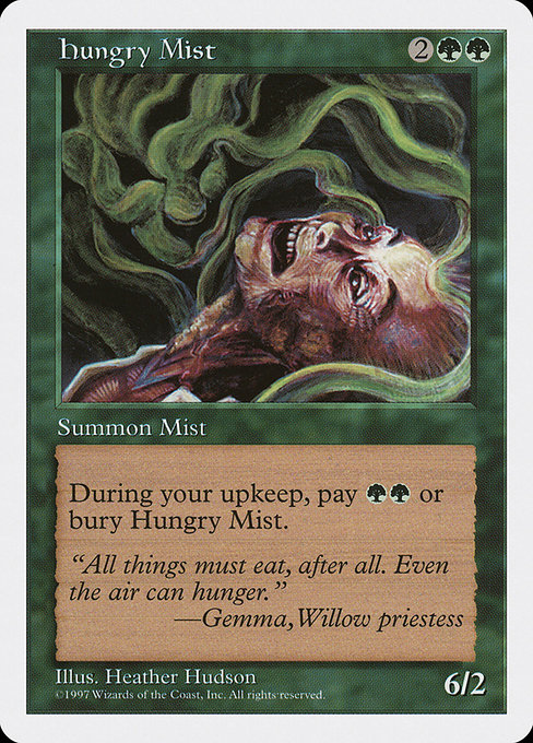Hungry Mist - Fifth Edition Common Card