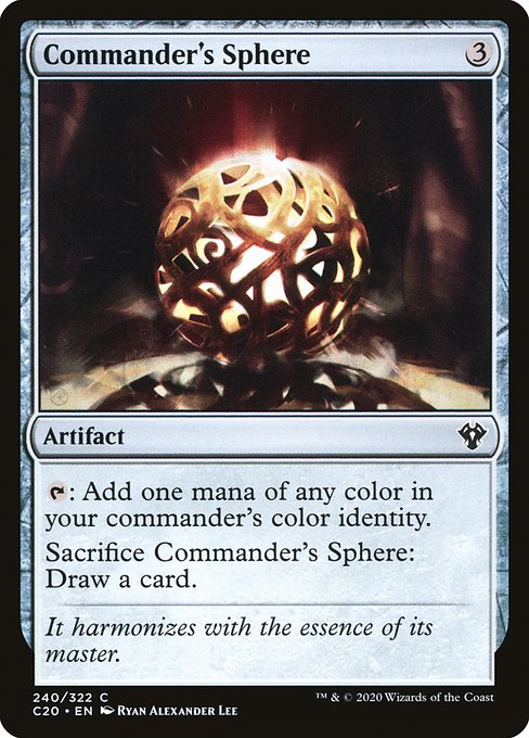 Commander's Sphere - Commander 2020 Common Card