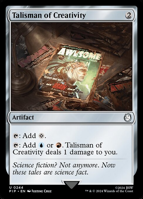 Talisman of Creativity - Fallout Uncommon Card