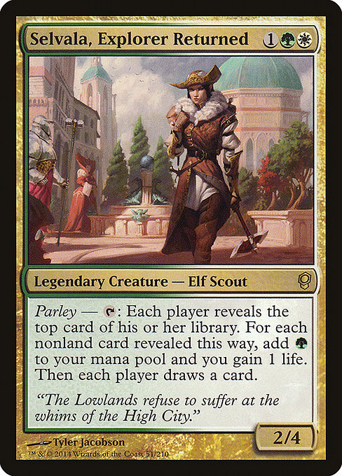 Selvala, Explorer Returned - Conspiracy Rare Card