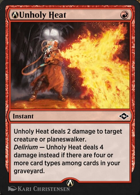 A-Unholy Heat - Modern Horizons 2 Common Card