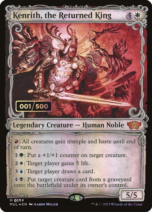 Kenrith, the Returned King - Multiverse Legends Mythic Card