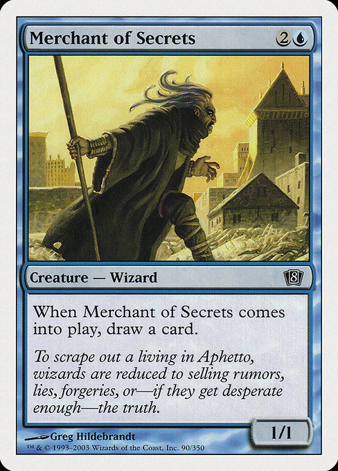 Merchant of Secrets - Eighth Edition Common Card