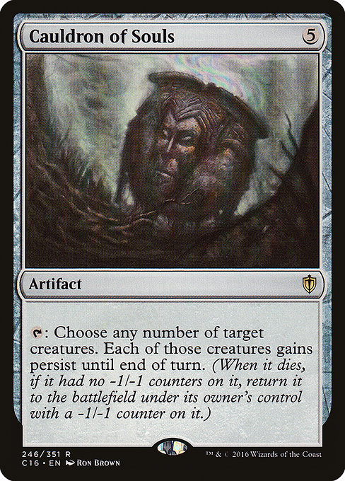 Cauldron of Souls - Commander 2016 Rare Card