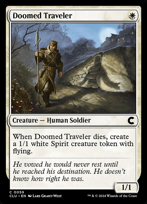 Doomed Traveler - Ravnica: Clue Edition Common Card