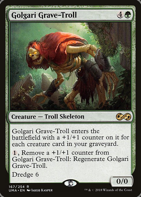 Golgari Grave-Troll - Ultimate Masters Rare Card