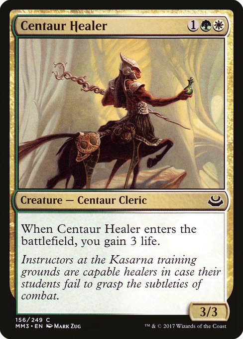 Centaur Healer - Modern Masters 2017 Common Card