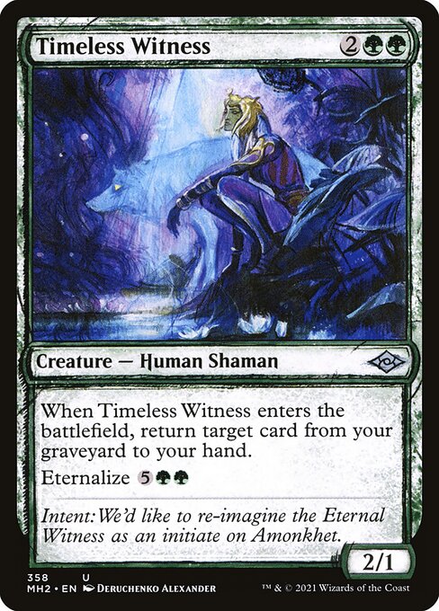 Timeless Witness - Modern Horizons 2 Uncommon Card