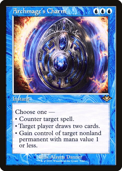 Archmage's Charm - Modern Horizons 1 Timeshifts Rare Card
