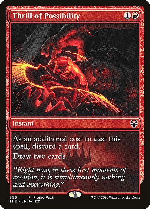 Thrill of Possibility - Theros Beyond Death Common Card