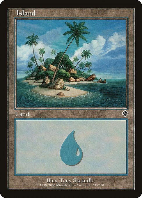 Island - Invasion Common Card