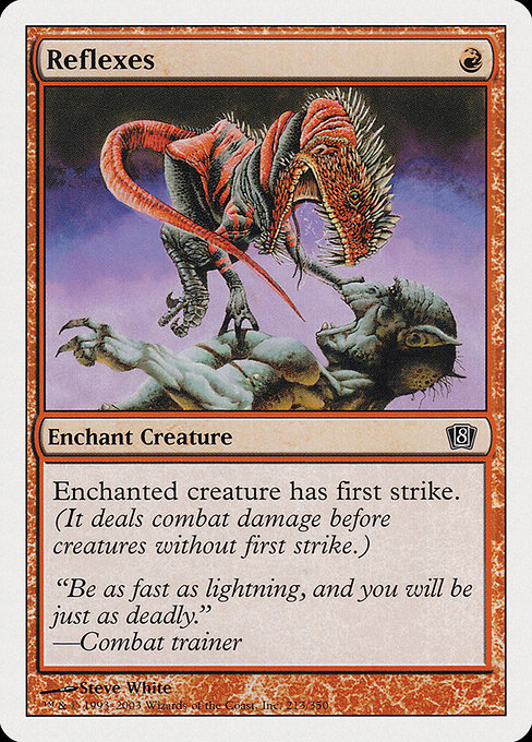 Reflexes - Eighth Edition Common Card