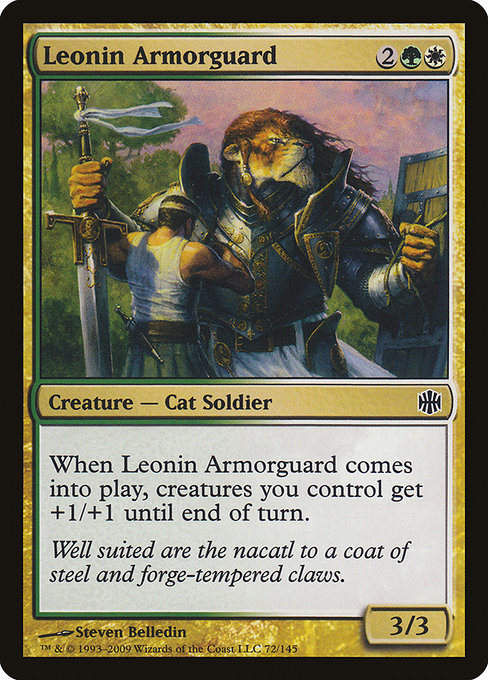 Leonin Armorguard - Alara Reborn Common Card