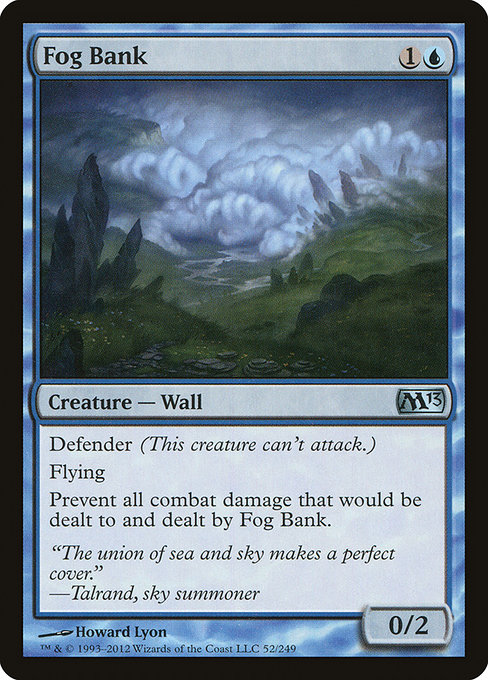Fog Bank - Magic 2013 Uncommon Card