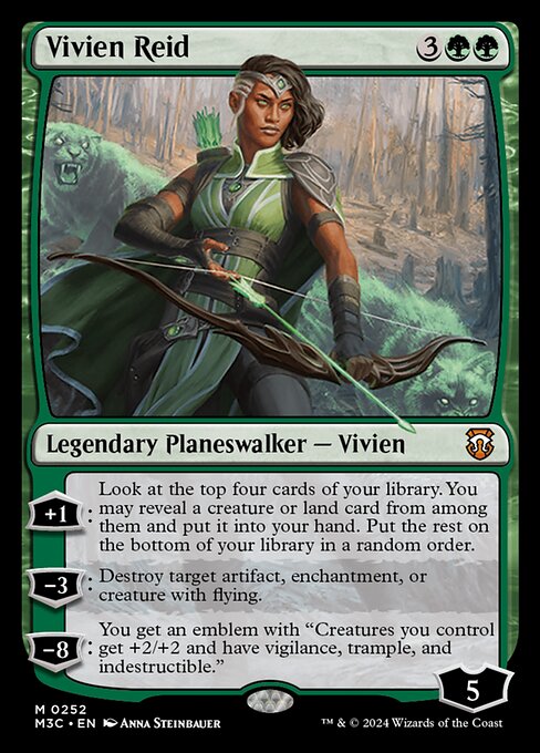 Vivien Reid - Modern Horizons 3 Commander Mythic Card
