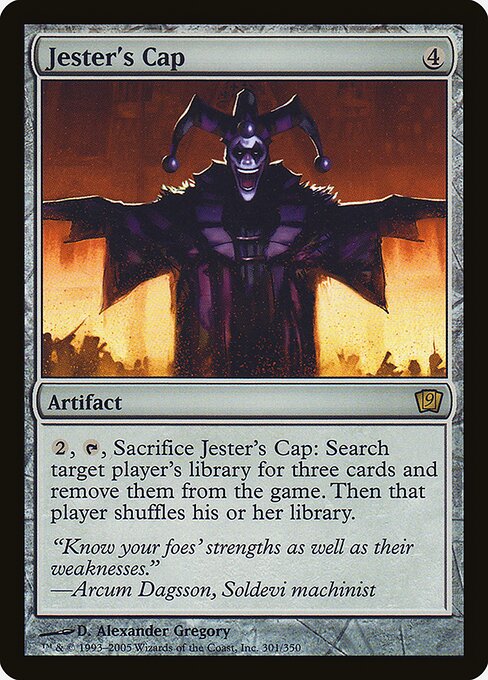 Jester's Cap - Ninth Edition Rare Card