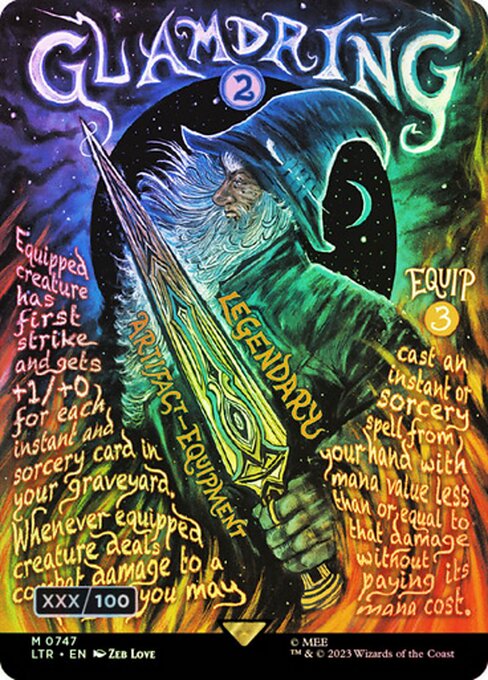 Glamdring - The Lord of the Rings: Tales of Middle-earth Mythic Card