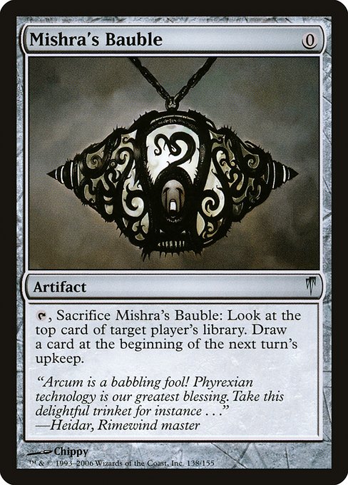 Mishra's Bauble - Coldsnap Uncommon Card